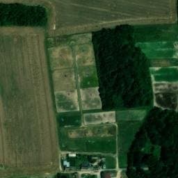 Vue satellite de Aire d’accueil de la Ferme du Louvier à Courteilles