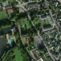 Vue satellite de Aire de Camping Car St Sauveur à Flers