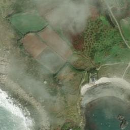 Vue satellite de Ancien corps de garde Ouest, Île de Batz à Île-de-Batz