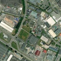 Vue satellite de Dépose bus Complexe de loisirs à Bernolsheim
