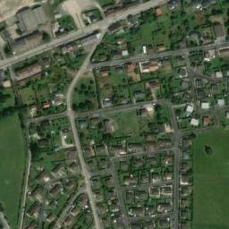 Vue satellite de Aire de camping-car à Aube à Aube