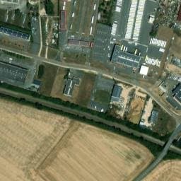 Vue satellite de Aire camping-car park de Dreux à Dreux