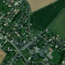 Vue satellite de Aire de Camping Car du Clos de l'Iton à Saint-Ouen-sur-Iton