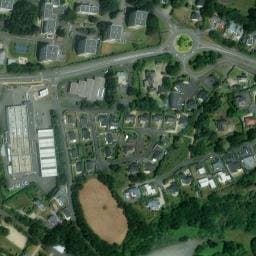 Vue satellite de Aire Lannion Rod-arRoc'h à Lannion