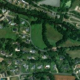 Vue satellite de Camping Les Deux Rives à Lannion