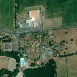 Vue satellite de Camping à Brécey à Brécey