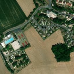 Vue satellite de Camping Municipal de Sézanne à Sézanne