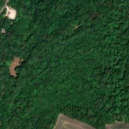 Vue satellite de Aire de stationnement du Belvédère à Tannois