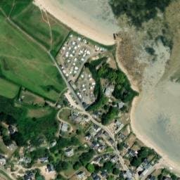 Vue satellite de Camping Municipal de la Mer à Plougasnou