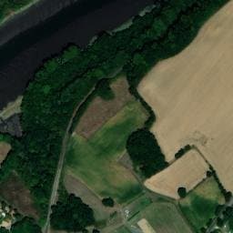 Vue satellite de Camping du Bois d’Amour à Quemper-Guézennec