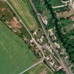 Vue satellite de Ancien Camping des Écluzelles à Luray