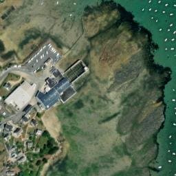 Vue satellite de Port le Diben à Henvic