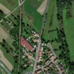 Vue satellite de Aire de Velaines à Tannois