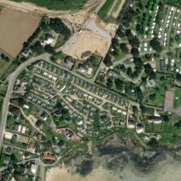 Vue satellite de Camping Municipal de la Pointe du Grouin à Cancale