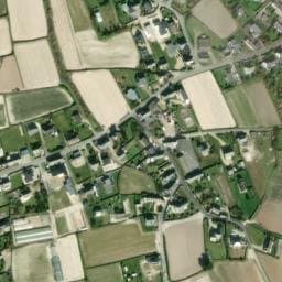 Vue satellite de Aire de camping privee du Mechouroux à Roscoff