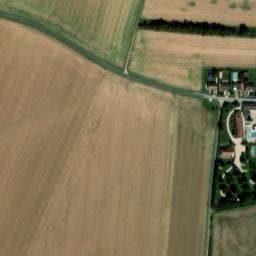 Vue satellite de Camping Nature à Luxémont-et-Villotte