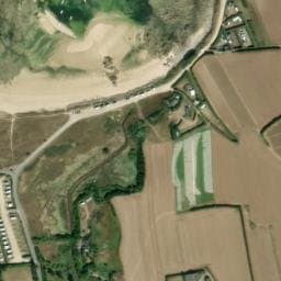 Vue satellite de Camping car park Cléder à Sibiril