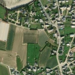 Vue satellite de Le Theven : Hôtellerie de plein air/services hôteliers à Sibiril