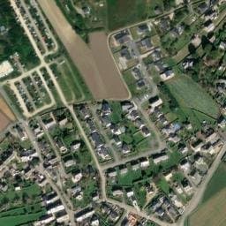 Vue satellite de Camping des Chevrets à Saint-Coulomb