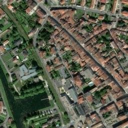 Vue satellite de Aire de camping-car à Salmagne à Salmagne