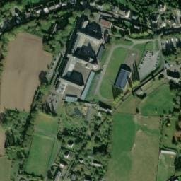 Vue satellite de Power Salad Farm et Camping à Marcey-les-Grèves