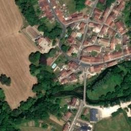 Vue satellite de Aire Haironville à Saudrupt
