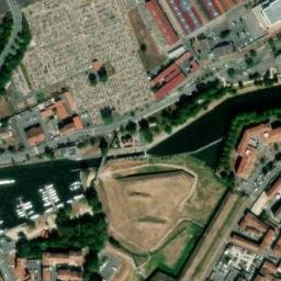 Vue satellite de Aire de camping-car à Écrouves à Écrouves