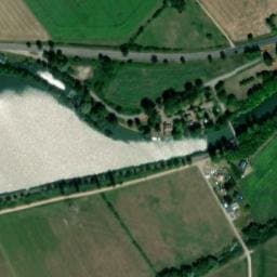 Vue satellite de Camping municipal de Parroy le grand Breuil à Parroy