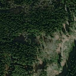 Vue satellite de Gloriette du Geissfelswassen à Reinhardsmunster