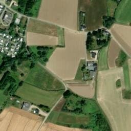 Vue satellite de Camping Les Nympheas à Goulven