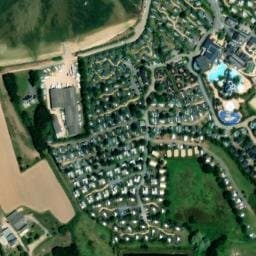Vue satellite de Yelloh! Village les Mouettes à Carantec