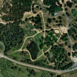 Vue satellite de Camping municipal Le Pont de l'Étang à Plurien