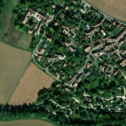 Vue satellite de La Vallée des Tamaris à Courpalay