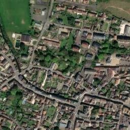 Vue satellite de Aire de Camping-car de Nogent-le-Roi à Lormaye
