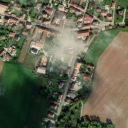 Vue satellite de Aire de service et de stationnement de Sapignicourt à Sapignicourt