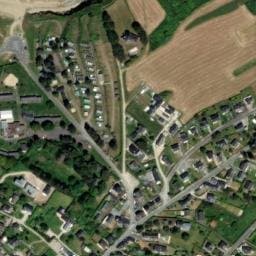 Vue satellite de La Crique à Saint-Jacut-de-la-Mer