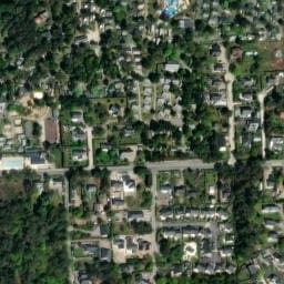 Vue satellite de Camping Les Pins à Erquy