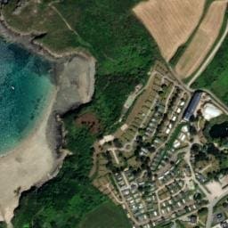 Vue satellite de Camping Le Châtelet à Pléboulle