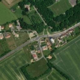 Vue satellite de Camping à Saint-Georges-d'Annebecq à Saint-Georges-d'Annebecq