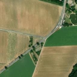 Vue satellite de Aire d'accueil de camping car à Wiwersheim