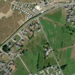 Vue satellite de Camping du Curnic à Guissény