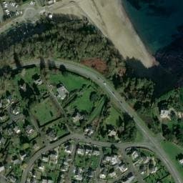 Vue satellite de Aire d'accueil municipale Plage du Moulin à Binic-Étables-sur-Mer