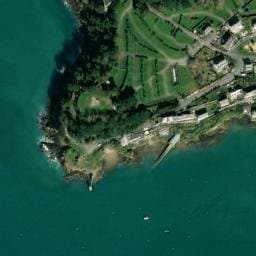 Vue satellite de Camping de la Cité d'Alet à Le Minihic-sur-Rance