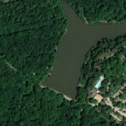 Vue satellite de Aire de camping-car à Orcemont à Orcemont