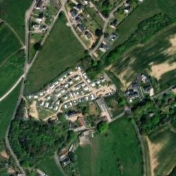 Vue satellite de Camping La Ville Rogon à Erquy