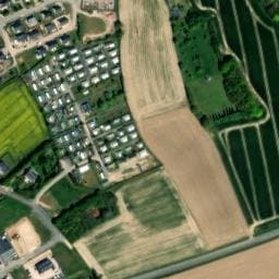 Vue satellite de Camping Entre Deux Caps à Plurien