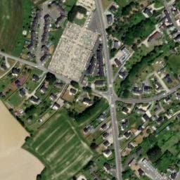 Vue satellite de Aire de camping-car à Pléboulle à Pléboulle