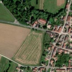 Vue satellite de Camping du Swin Golf à Larzicourt