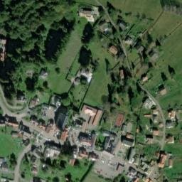 Vue satellite de Aire de Stationement Wangenbourg à Sommerau