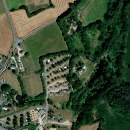 Vue satellite de Camping Domaine du colombier à Saint-Laurent
